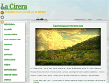 Tablet Screenshot of casaruralacirera.com